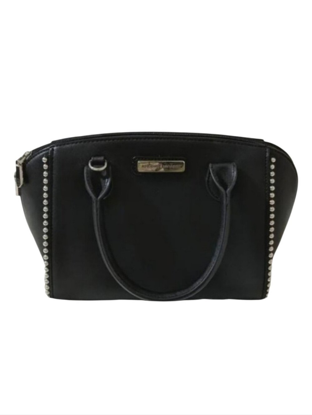 Adrienne Vittadini Black Handbag/Crossbody Bag